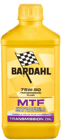 Bardahl - Olio Trasmissione MTF 75W90, Protezione degli Ingranaggi Trasmissione e Blocco Cambio-Differenziale, Synchroniser Performance, per Autoveicoli, 100% Sintetico, 1 Litro