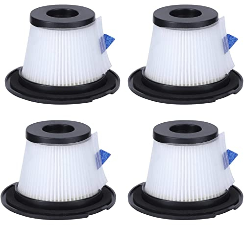 KiimSin 4 Stück Ersatz HEPA Filter für MOOSOO K17 für Dibea T6 C17 T1 für ORFELD V20 Staubsaugerzubehör,Staubsauger-Ersatzfilter