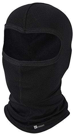 Hisert Sturmhaube Skimaske Silverplus Thermoaktive HR 13 (Schwarz, M/L)