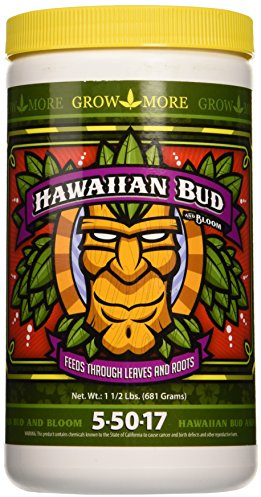 Grow More 7508 Hawaiian Bud 5-50-17, 1.5-Pound