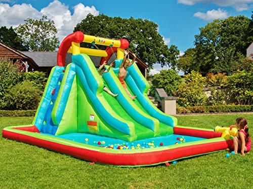 BeBop Neptune Torre tobogán Inflable para niños