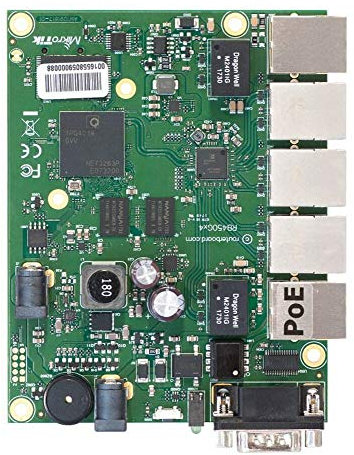 Mikrotik RB450Gx4 router cablato Collegamento ethernet LAN Verde