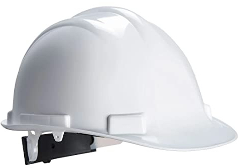 Portwest Expertbase Wheel Safety Helmet, Color:White, Size:One Size, PS57WHR
