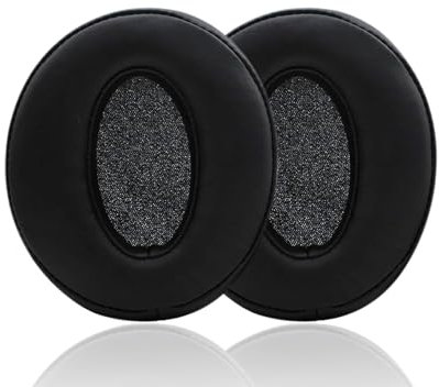 Akkiv HD4.50 replacement ear pads compatible with Sennheiser HD4.50BT HD4.50 HD4.50BTNC HD4.50SE HD4.40BT HD4.30G HD4.20S HD458BT HD450 HD450BT HD400S HD350BT headphones (black)