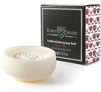 Edwin Jagger SSSW Sandalwood 99.9% Natural Traditional Shaving Soap 2.3 oz Refill