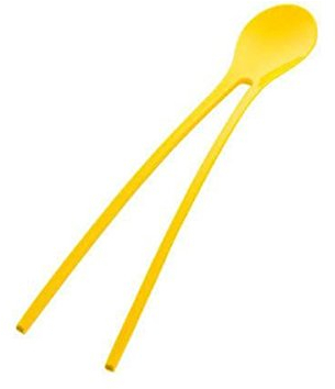 Koziol TWINNY Stäbchenlöffel 2er Set Sun 3645614