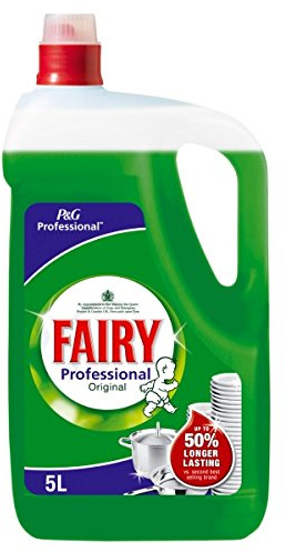 Fairy Lot de 2 flacons de liquide vaisselle professionnel 5 l