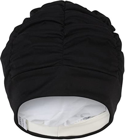 Fashy Damen Stoffbadehaube, schwarz, 3403 20