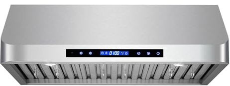 COSMO COS-QS75 30 in. Haven Collection 500 CFM Ducted Under Cabinet Range Hood, Touch Controls, LED Lights, Stainless Steel