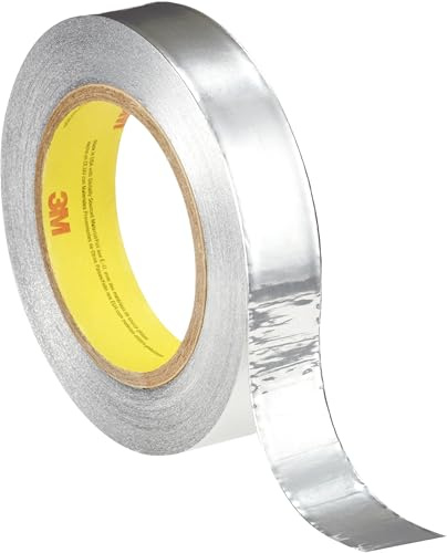3M 431 Weichaluminium-Klebeband, 38 mm x 55 m, Silber (32-er Pack)