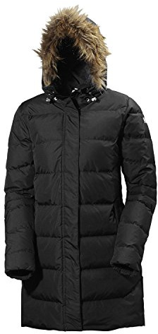 Helly Hansen Damen W Aden Daunenparka, Schwarz, L