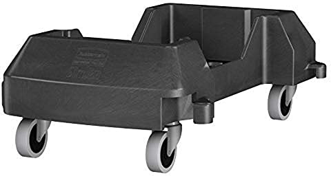 Rubbermaid Slim Jim Trolley for Recycling Max Load 136.1kg W381xD595xH275mm Black Ref 3551-88-BLA