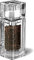 Cole & Mason H33506P Cube 2 in 1 Salz und Pfeffermühle, Acryl, 130mm, Precision+, Kombi Salzmühle Pfeffer Mühle