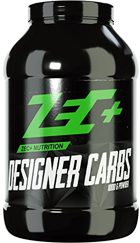 Zec+ Nutrition Designer Carbs – 1000 g Kohlenhydratpulver für Bodybuilding & Kraftsport, hochwertige Kohlenhydrate mit Cluster Dextrin & Maisstärke, Made in Germany