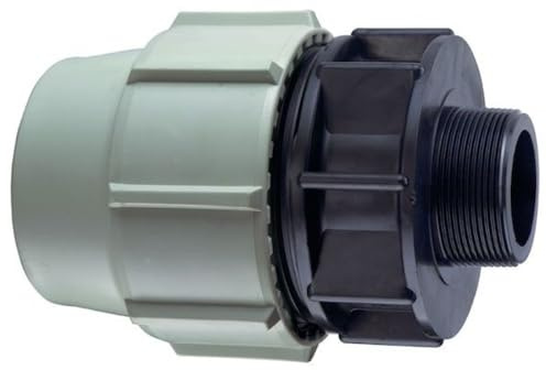 raccord mâle - pour tube pe - diamètre 40 vers 1 1/4 - plasson 70204013