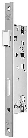 BKS Serrure à cadre tubulaire B1314 0003 35/92/8 mm VA têtière