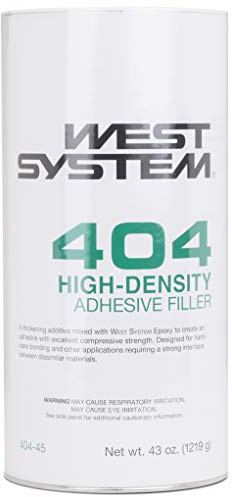 WEST System® 404 High-Density Epoxy Filler | Strong Structural Thickening Additive for Epoxy Resin Bonding and Filleting | Made in The USA
