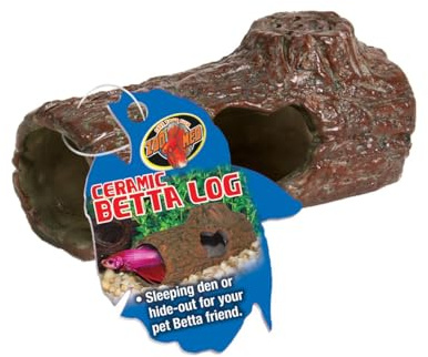 Zoo Med Laboratories AZMFA50 Sjunkande keramisk Betta Log