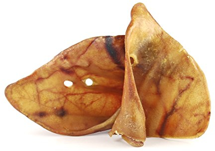 DIBO Schweineohren, 2,5kg-Beutel, der kleine Naturkau-Snack oder Leckerli für Zwischendurch, Hundefutter, Qualitätskauartikel ohne Chemie