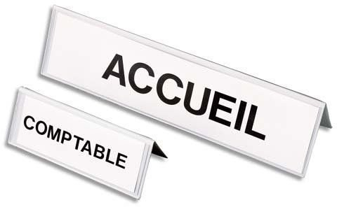 Elba Tischnamensschilder 6 x 25 cm 25 Stück