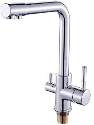 Depuragua - Rubinetto a 3 Vie Osmosi Inversa | Acqua Calda, Fredda e Filtrata | Adatto per Cucina | Facile da Iinstallare