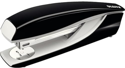 Leitz 55040395 Stapler, 40 sheet capacity, Black, Ergonomic metal body, Includes staples, NeXXt Range, 55040095