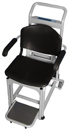 Health O Meter 2595KL Digital Chair Scale, 15-1/2 x 18-1/4 x 16-1/2 Seat, 600 lb Capacity