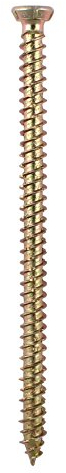 TIMco 00100TCON - Multi-Fix Zyp Tornillo Para Hormigón - Amarillo