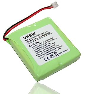 vhbw NiMH Akku 600mAh (2.4V) kompatibel mit schnurlos Festnetz Telefon Medion Life E63038, S63006, S63022, S63049 Ersatz für 5M702BMX, GP0827, GP0845, GPHP70-R05.