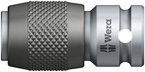 Wera Schnellwechselfutter-Bit-Adapter 1/4 für 1/4 Bits 30 mm 042750 (Steckschlüsseleinsatz Schraubenschlüssel Steckschlüsseleinsätze Maschinensteckschlüsseleinsatz) Gesamtlänge: 30 mm