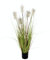 Pampas Gras im Topf Feder-Gras Ufergras Seidenblumen Grasbusch Dekogras Gras Kunstpflanzen Kunstgras künstliche Pflanzen Solitärgras Ziergras Dekopflanze Pampasgras Kunstgras