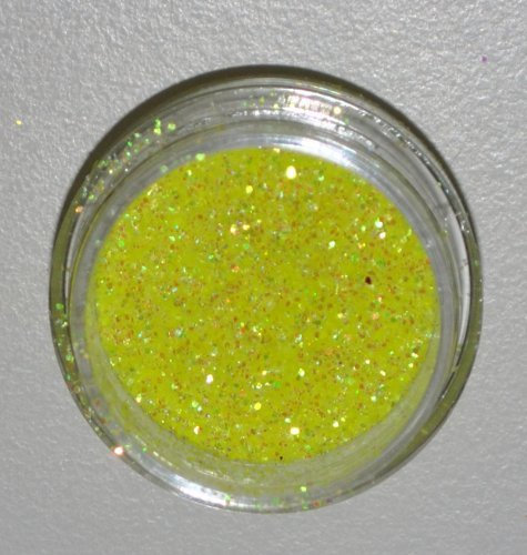 Yellow Laser Eye Shadow Loose Glitter Dust Body Face Nail Art Party Shimmer Make-Up by Kiara H&B