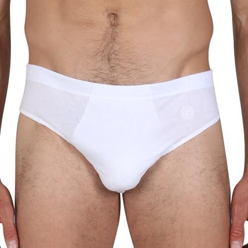 Fragi Slip Uomo in Puro Cotone Mercerizzato, Intimo Uomo in Cotone Elastico Lavorazione Jersey, Made in Italy