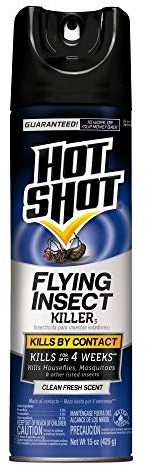 Hot Shot Flying Insect Killer, 15 Oz, Aerosol