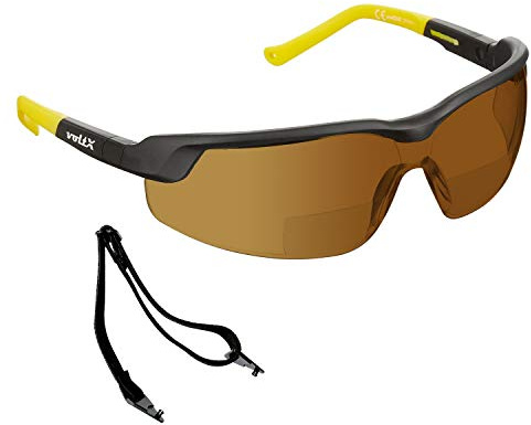 voltX GT ADJUSTABLE Gafas de Seguridad Lentes Marrones UV400