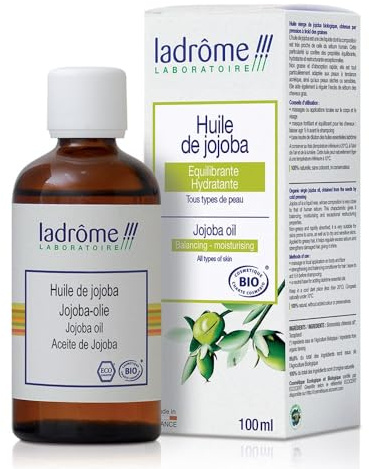 Ladrôme Huile Végétale de Jojoba Bio, 100 ml