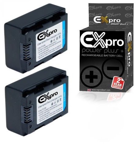 Ex-Pro® [2 PACK] IA-BP210R IABP210R High Power Plus+ 2060mAh EXACT Replacement Digital Camcorder battery for Samsung Camcorders SMX/HMX Series [See Description for Models]