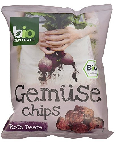 biozentrale Gemüse Chips Rote Beete, 90 g