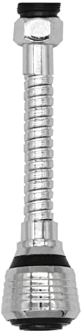 eyepower Wasserhahn Verlängerung Perlator Strahlregler 15.5 cm Flexischlauch