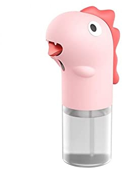 Dispensador de jabón automático para niños de Espuma | Dispensador de Manos | baño y Cocina | Dispensador sin Contacto con Sensor de Infrarrojos | Función antipérdida, Impermeable y Ajustable