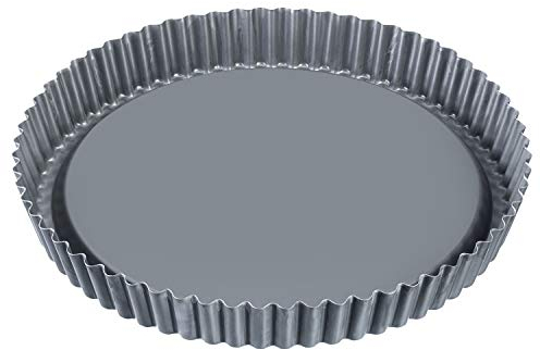 Westmark Teglia per crostate, Ø 28 cm, Antiaderente, Acciaio stampato a freddo, Back Profi, Antracite, 33942260