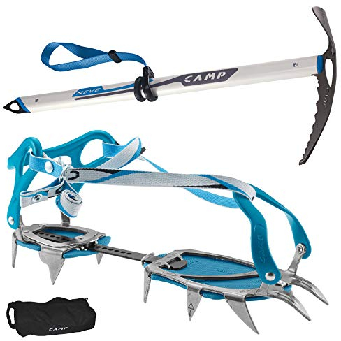 Camp Steigeisen Stalker Universal + Steigeisentasche + Eispickel Neve 57cm