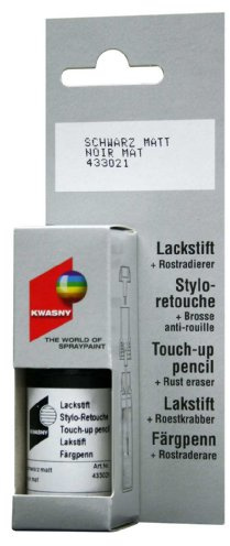 Kwasny Auto-K Lackstift universal schwarz matt 9 ml Autolack Lackreparatur