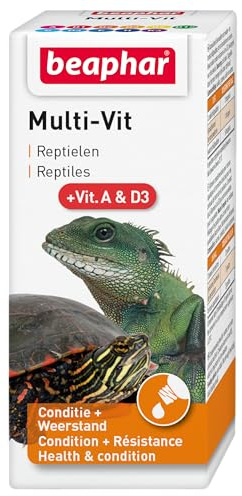 Beaphar Multi-Vit Vitaminpreparat för Reptiler, 20 ml