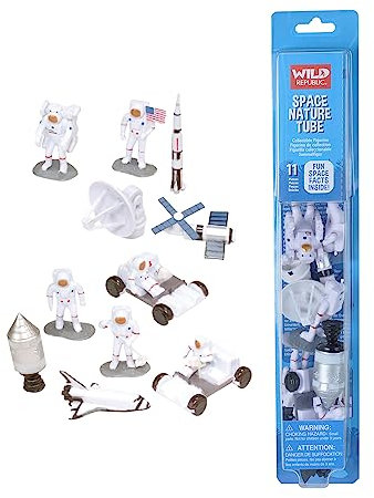 Wild Republic Figures Tube, Outer Space Toys Nature, Color Espacio, 1.5 to 3 (12880)