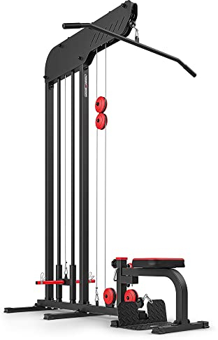 Marbo Sport Latzuggerät mit Sitz Sitzfläche Latzugmaschine Latziehen MS-W101