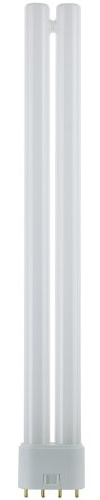 Sunlite FT24DL/835 Plug-in Twin Tube Compact Fluorescent Lamp, FT 4-Pin, 24 Watts, 1800 Lumens, 3500K Neutral White, 4-Pin (2G11) Base, 120 Volts, 1 Pack