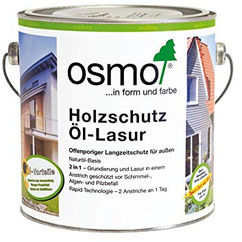 Osmo Wood Protection Oil Stain Light Oak (732) 2.5 litres.