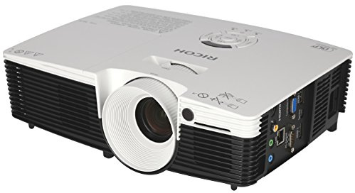 Ricoh PJ HD5450 Projecteur de bureau 3500ANSI lumens DLP 1080p (1920x1080) Compatibilité 3D Noir, Blanc vidéo-projecteur - Vidéo-projecteurs (3500 ANSI lumens, DLP, 1080p (1920x1080), 2000:1, 16:9, 965,2 - 7620 mm (38 - 300))