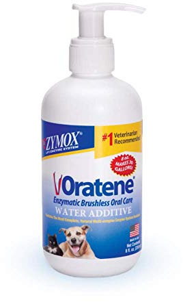 Pet King Brands ZYMOX Oratene Enzymatic Brushless Oral Care Water Additive, 8oz